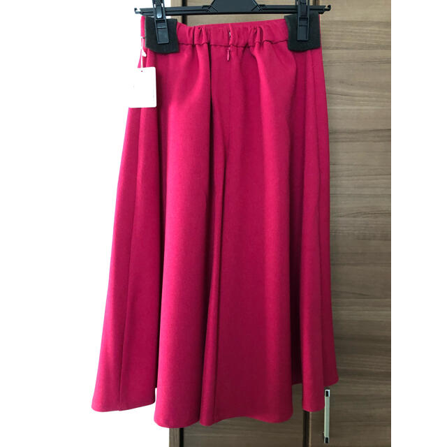 Stola.(ストラ)の【未使用】stola ストラ フレアスカート ピンク 36サイズ レディースのスカート(ひざ丈スカート)の商品写真