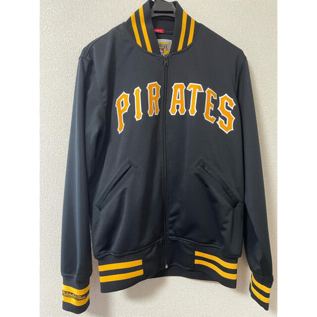 MITCHELL & NESS(ミッチェルアンドネス)のmitchell&ness パイレーツ スタジャン COOPERSTOWN 野球 メンズのジャケット/アウター(スタジャン)の商品写真