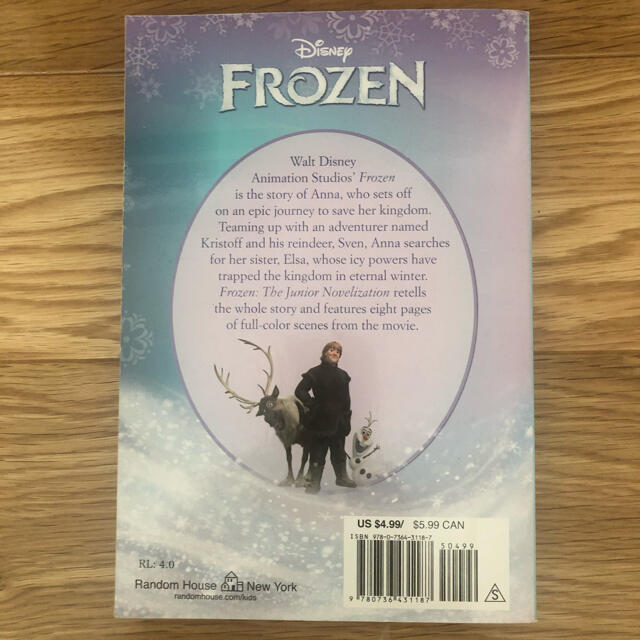 Disney アナ雪 Frozen The Junior Novelization P の通販 By S T S Shop ディズニーならラクマ