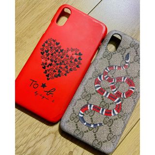 アニエスベー(agnes b.)のiPhoneX ケース　GUCCI アニエスベー(iPhoneケース)