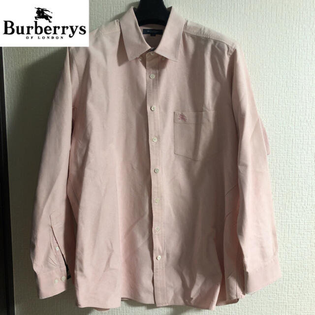 BURBERRY(バーバリー)のBurberry London burberrys pink ピンク　シャツ長袖 メンズのトップス(シャツ)の商品写真