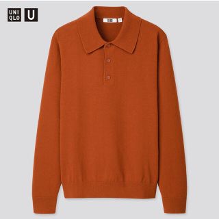 ユニクロ(UNIQLO)の試着のみ UNIQLOU ニットポロシャツ S(ニット/セーター)