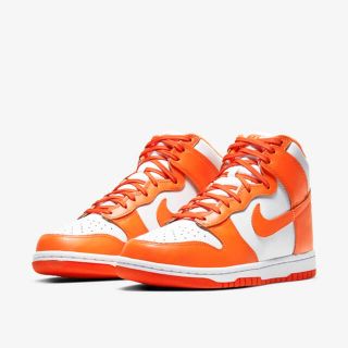 ナイキ(NIKE)の新品 NIKE DUNK HI Orange Blaze 26.5 ナイキ(スニーカー)