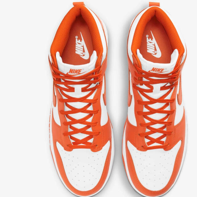 NIKE DUNK HIGH Orange Blaze 26cm