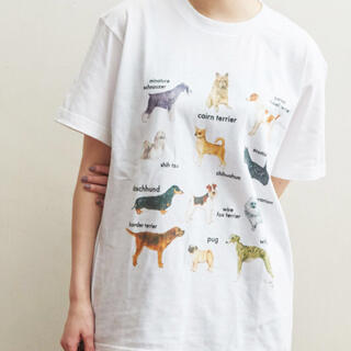 フィグロンドン(fig London)のfig London dog Tシャツ(Tシャツ(半袖/袖なし))