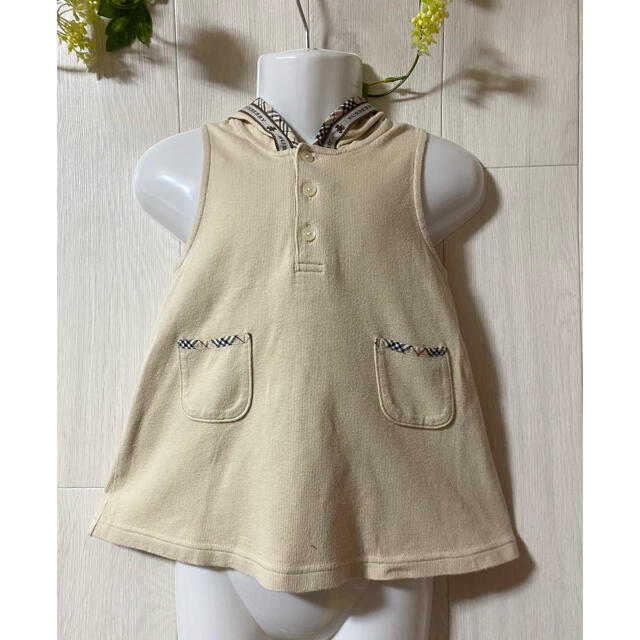 BURBERRY(バーバリー)の【BURBERRY】パーカーワンピース♡ キッズ/ベビー/マタニティのキッズ服女の子用(90cm~)(ワンピース)の商品写真