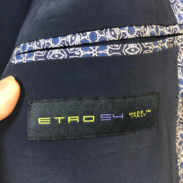 Etro サイドベンツ シングルジャケット 2