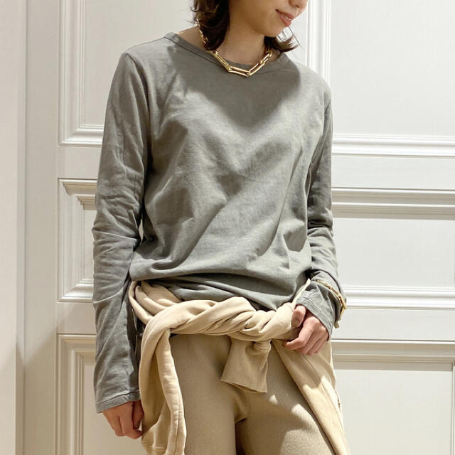 Deuxieme Classe 最終価格新品 LayeringTシャツ ブラウン - almabrookgroup.com