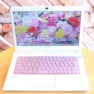 SONY VAIO 超美品⭐️WEBカメラ/ピンクキーボード/初心者にオススメLibreOffice