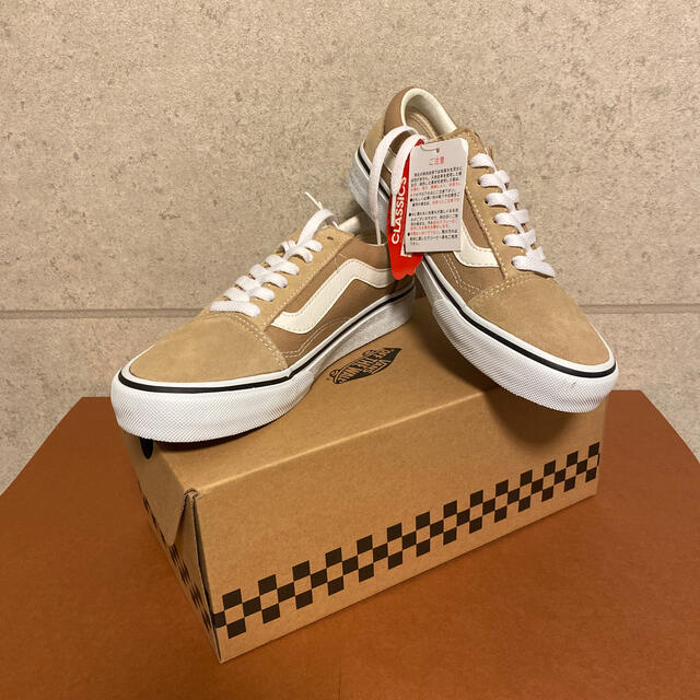 VANS バンス　オールドスクール　ベージュ　24cm