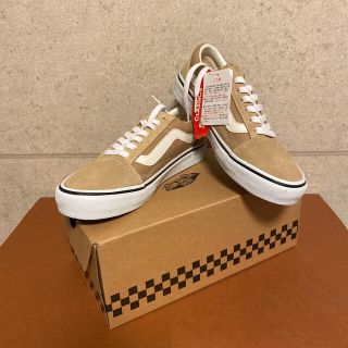 ヴァンズ(VANS)のVANS バンス　オールドスクール　ベージュ　24cm(スニーカー)