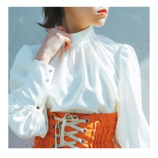 ビューティアンドユースユナイテッドアローズ(BEAUTY&YOUTH UNITED ARROWS)のレポリス　ギャザーブラウス(シャツ/ブラウス(長袖/七分))