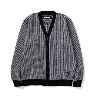 ネイバーフッド(NEIGHBORHOOD)のNEIGHBORHOOD STRIPE CUBE / W-CARDY . LS(カーディガン)