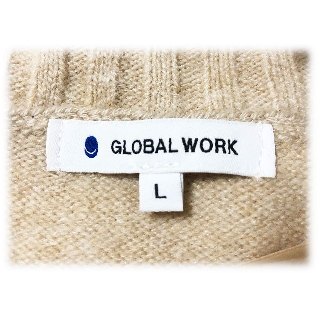 GLOBAL WORK(グローバルワーク)のグローバルワーク マシュマロタッチ チュニック オーバーサイズ 楽ちん ニット レディースのトップス(ニット/セーター)の商品写真