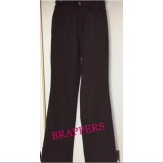ブラッパーズ(BRAPPERS)の新品　ブラッパーズ　ブラウン　ストレッチ　ストレート　パンツ　×(カジュアルパンツ)