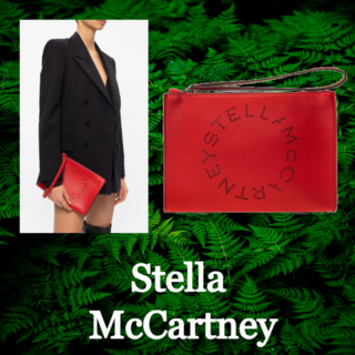 ステラマッカートニー(Stella McCartney)の★SALE☆【Stella McCartney】ロゴ　ポーチ　クラッチバック(クラッチバッグ)