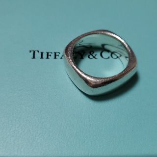 ティファニー(Tiffany & Co.)のティファニー スクエアリング 925 シルバー(リング(指輪))