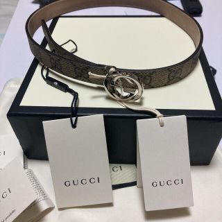 グッチ(Gucci)のGGスプリームベルト　新品未使用タグ付き(ベルト)