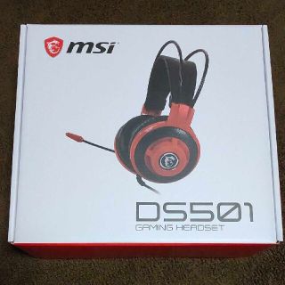 【新品未開封】MSI DS501 GAMING HEADSET(その他)