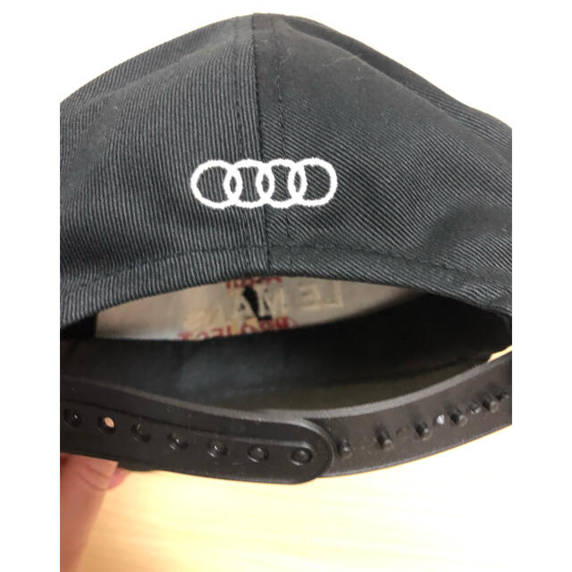 AUDI(アウディ)の美品　未使用　アウディ　ル•マン　LE MANS キャップ ブラック メンズの帽子(キャップ)の商品写真