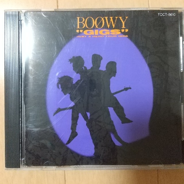 BOOWY CD GIGS JUST A HERO TOUR 1986ポップス/ロック(邦楽)