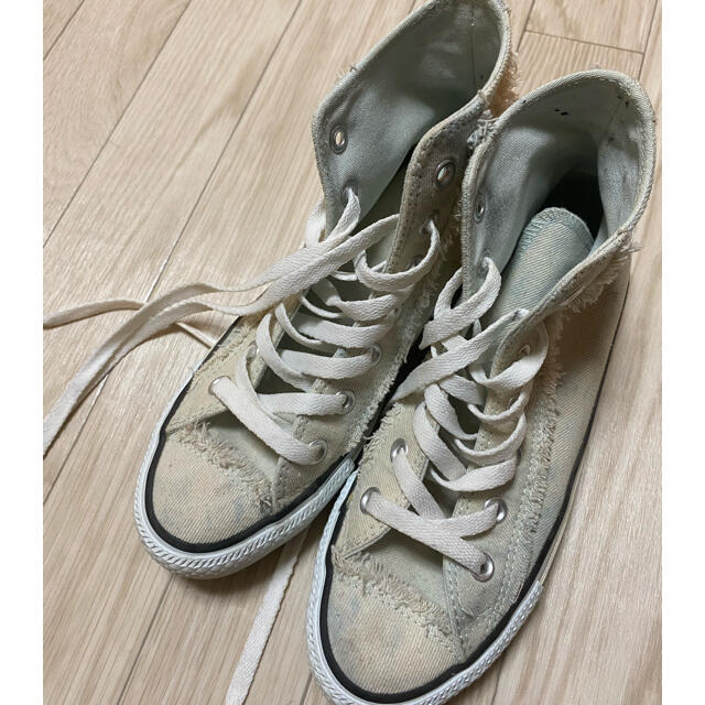 CONVERSE(コンバース)のコンバース　デニムハイカットスニーカー　23 レディースの靴/シューズ(スニーカー)の商品写真