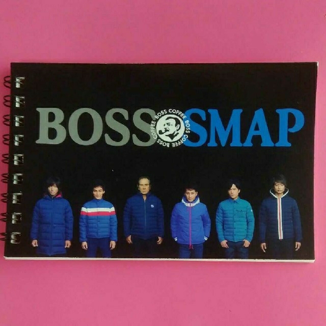 SMAP(スマップ)のBOSS SMAP　メモ帳 エンタメ/ホビーのタレントグッズ(アイドルグッズ)の商品写真