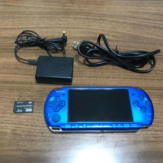 プレイステーションポータブル(PlayStation Portable)のPSP  3000本体＋メモリースティック8GB(携帯用ゲーム機本体)