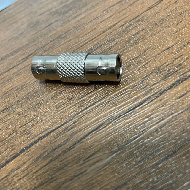 BNC 延長 中継 コネクタ スマホ/家電/カメラのテレビ/映像機器(映像用ケーブル)の商品写真