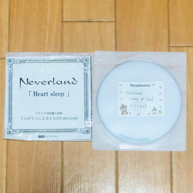 Neverland★購入特典★コメントDVD＆ライブ映像★17点セット