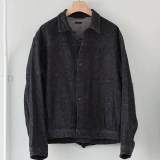 コモリ(COMOLI)の21ss comoli デニムジャケット black ecru 3(Gジャン/デニムジャケット)