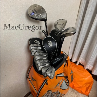 初心者ゴルフ応援⛳️MacGregor豪華12本カッコ良いエナメルバッグ付