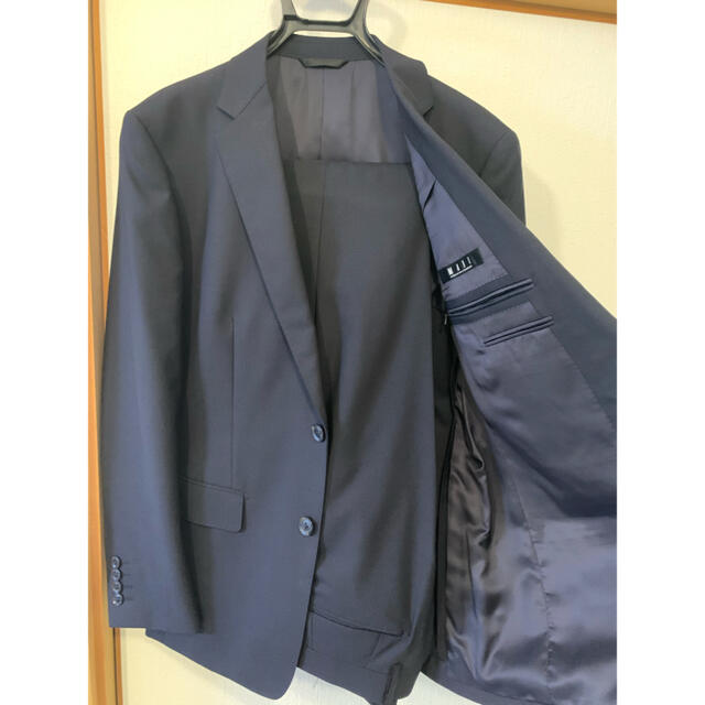 AOKI(アオキ)のスーツ　セットアップ　紺色 メンズのスーツ(セットアップ)の商品写真
