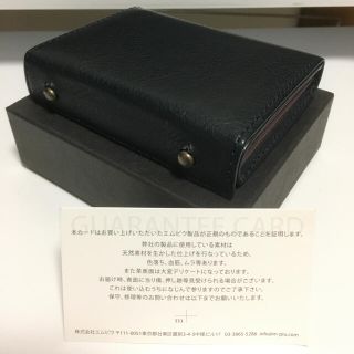 エムピウ(m+)の◎美品【エムピウ】ミッレフォッリエ 財布 本革 P25 箱付き(折り財布)