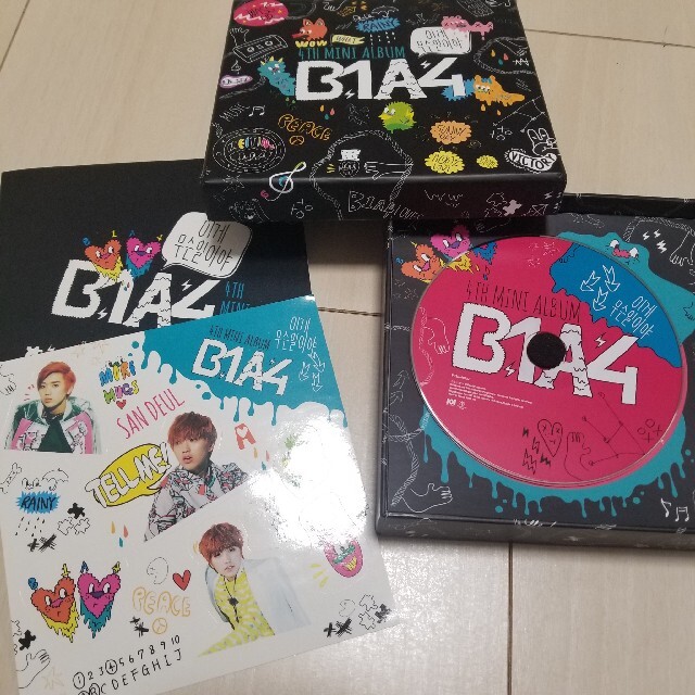 B1A4(ビーワンエーフォー)のB1A4　おまとめ　CD　4枚 エンタメ/ホビーのCD(K-POP/アジア)の商品写真