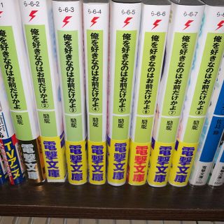 カドカワショテン(角川書店)の俺を好きなのはお前だけかよ　1〜8巻(文学/小説)