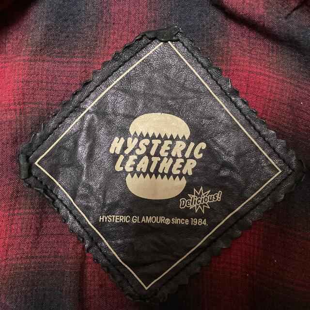 HYSTERIC GLAMOUR(ヒステリックグラマー)のhysteric glamour ライダースジャケット メンズのジャケット/アウター(ライダースジャケット)の商品写真