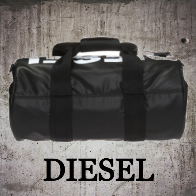 ★SALE☆【DIESEL】ロゴ　F-ボールドダッフルボストンバック | フリマアプリ ラクマ