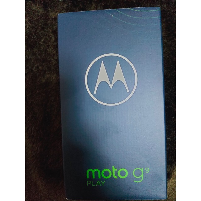 サファイアブルー64GBモトローラ Motorola  　moto g9 play　サファイアブルー