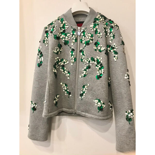 モンクレール ガムルージュ ◇size1◇すずらんビジューブルゾン◇定価