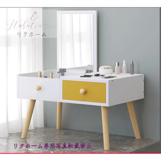 化粧台化粧小テーブル現代のシンプルな小型の簡易化粧台(ドレッサー/鏡台)