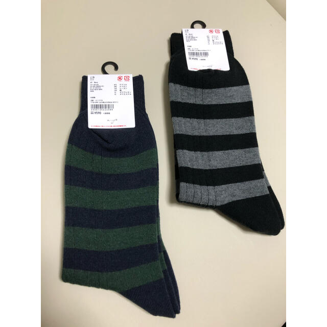 UNIQLO(ユニクロ)の新品　ユニクロ　UNIQLO ヒートテック　ソックス　二足 メンズのレッグウェア(ソックス)の商品写真