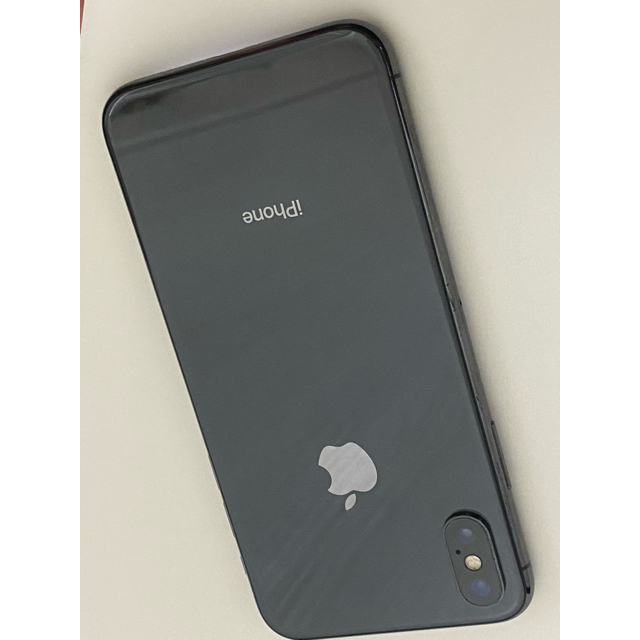 Apple(アップル)の美品 iPhone X 64G スペースグレイ ひび割れなし　 スマホ/家電/カメラのスマートフォン/携帯電話(スマートフォン本体)の商品写真