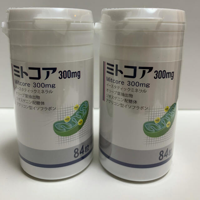 健康食品イースタティックミネラル ミトコア300mg 妊活サプリ 84粒 x2