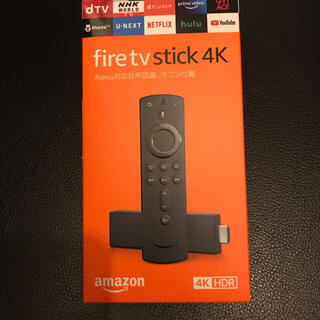 新品Amazon fire TV stick 4k(PC周辺機器)