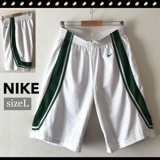 ナイキ(NIKE)のナイキ★バスパン★ハーフパンツ★メッシュ★サイズL(ショートパンツ)