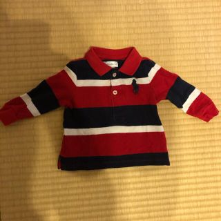 ラルフローレン(Ralph Lauren)の☆ラルフローレンボーダーポロシャツ☆美品(シャツ/カットソー)