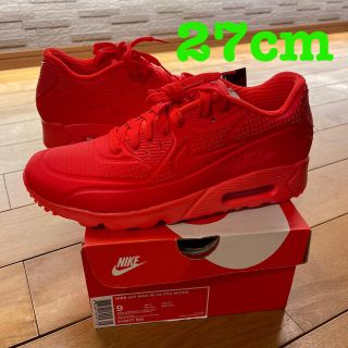 ナイキ(NIKE)のNIKE AIRMAX90 ULTRA MOIRE オレンジ(スニーカー)