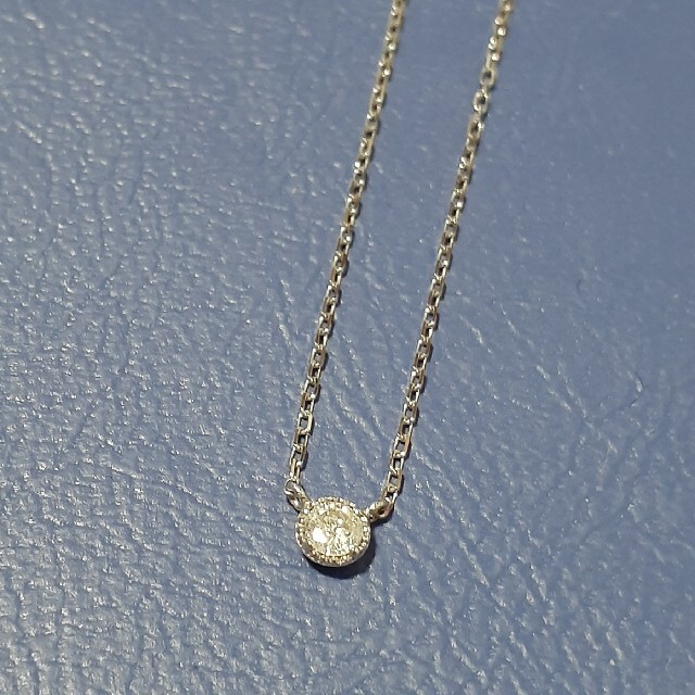 JEWELRY TSUTSUMI(ジュエリーツツミ)のK10 ダイヤモンドネックレス レディースのアクセサリー(ネックレス)の商品写真