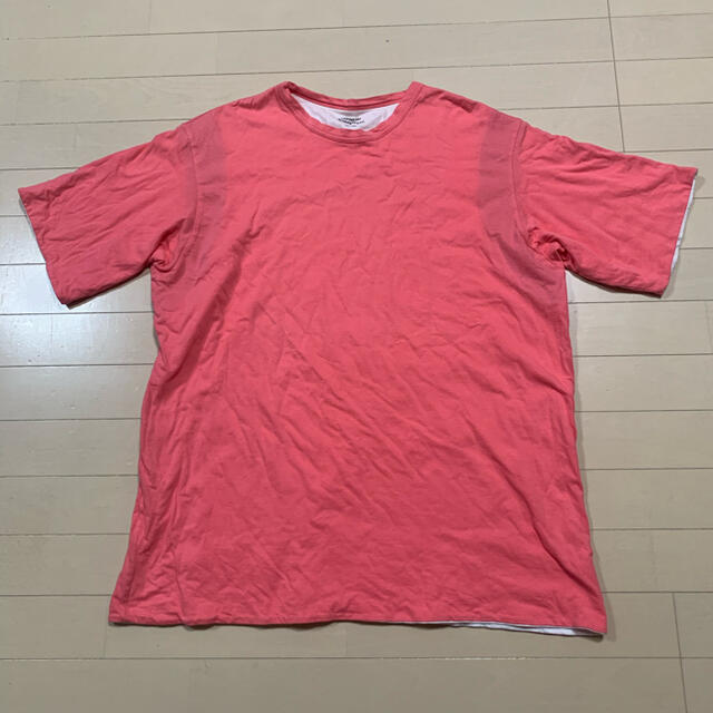MACKDADDY(マックダディー)のMack daddy リバーシブル　Tシャツ　綺麗なサーモンピンク☆ メンズのトップス(Tシャツ/カットソー(半袖/袖なし))の商品写真